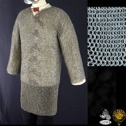 Hauberk, 48"  Mild Steel Butted