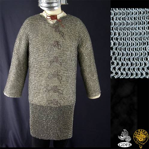Hauberk, 48"  Mild Steel Butted