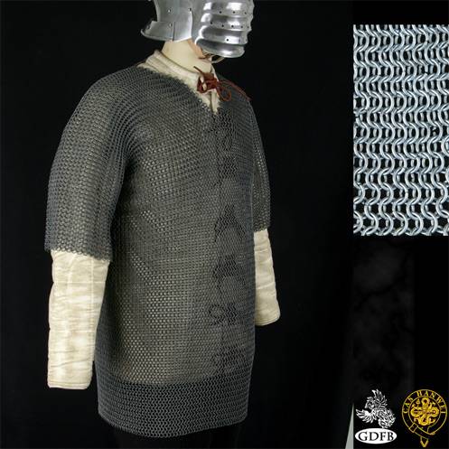 Haubergeon, 60" Chest, Butted Mild Steel