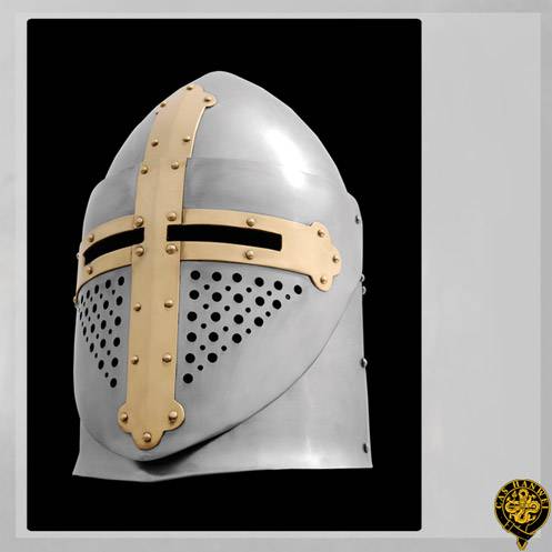 Pot Helmet with Visor, Padded