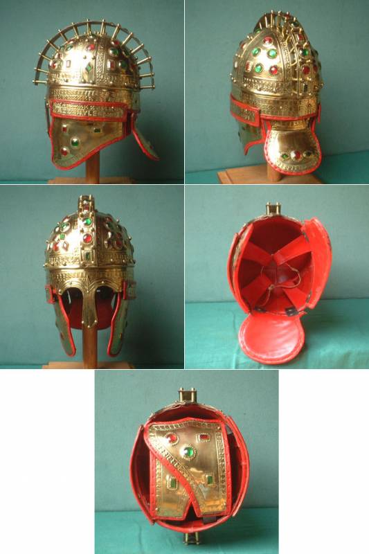 Berkasovo Jewelled Officer’s  Helmet ca. AD 300-450  