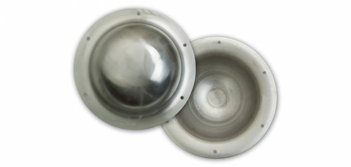 New Large Dome Shield Boss - 14 Ga Steel by GDFB