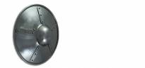 Plated Buckler, 14G, 12 inches