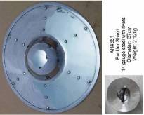 Buckler Shield with steel rivets