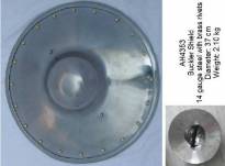 Buckler Shield brass rivets