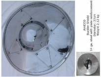 Buckler Shield with plate reinforcement