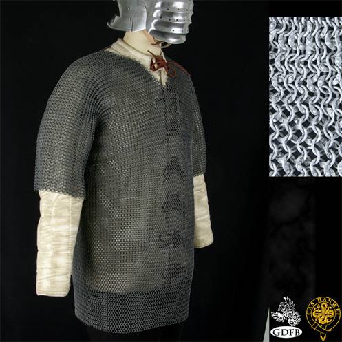 Haubergeon, 48" Chest Mid-Thigh, Half Sleeve