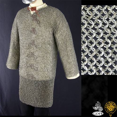 Hauberk, 60" Chest, Knee Length, Full Sleeve