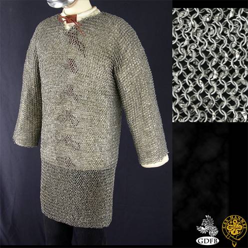 Hauberk, 48" Chest, Knee Length, Full Sleeve