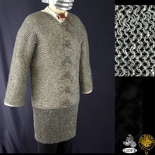 Hauberk, 60" Chest Knee Length, Full Sleeve