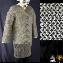 Hauberk, 60" Chest, Knee Length, Full Sleeve