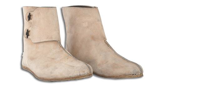 11th Century Norman Cavalry Men’s Shoes, Natural