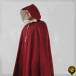 Cloak, Wool, Std. Size, Solid Burgundy