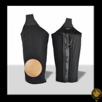 Crusader Upper Leg Padding, Black, XXL