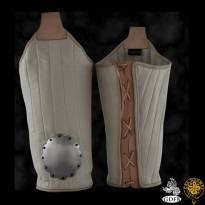 Upper Leg Padding w/Steel, Natural, XL