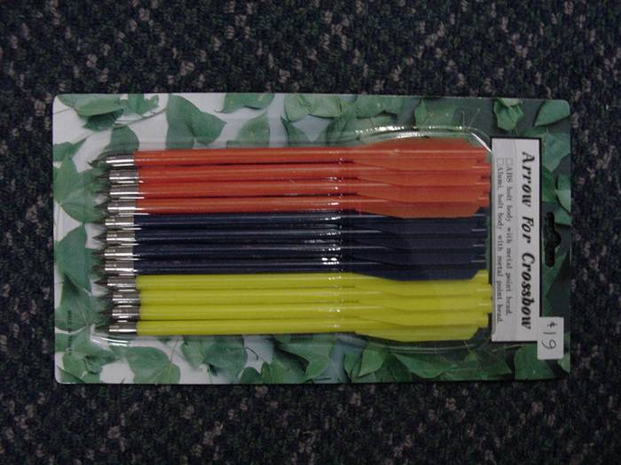 Plastic pistol grip bolts 