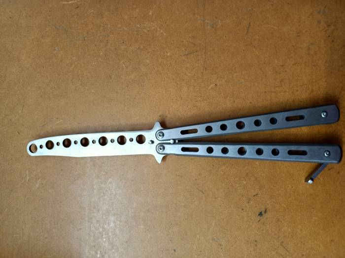 Plain Silver Butterfly