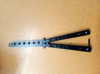 Plain Black Butterfly