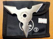 Silver 3 Point Throwing Star