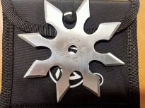 Throwing Star 8 Point Silver