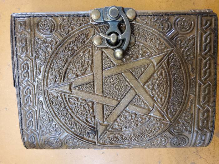 Leather Journal Pentagram
