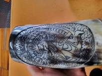 Dragon Slayer Buffalo Horn Tankard