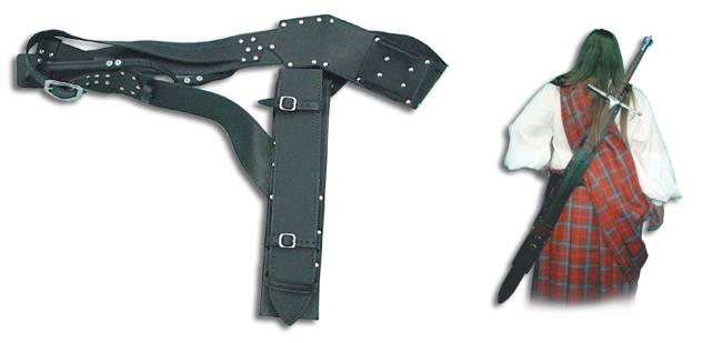 Back Scabbard (Black)