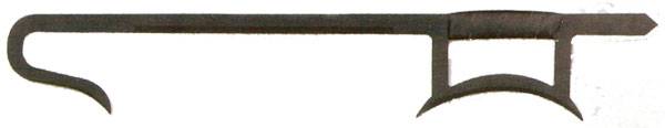 Chinese Hook Sword , Black