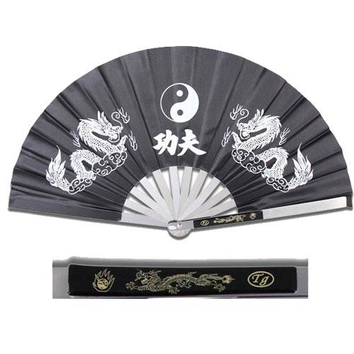 Metal Frame Kung Fu Fighting Fan