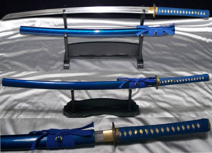 Folded Ten x 1050 steel katana no harmon