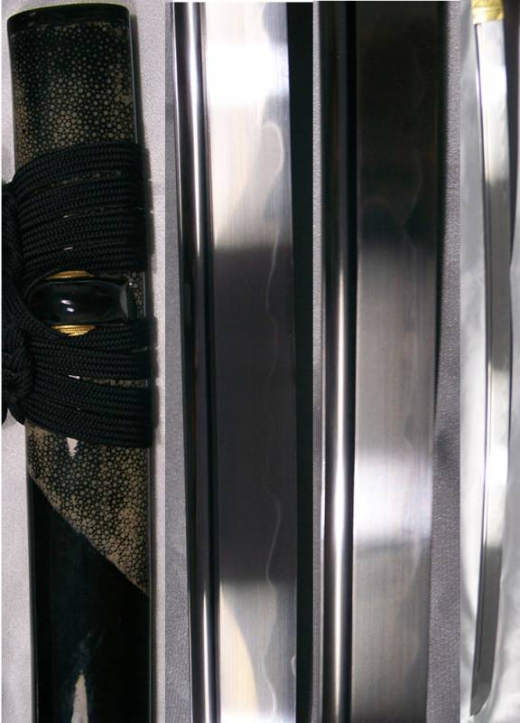 Snake- 1095 steel clay wave harmon rayskin saya