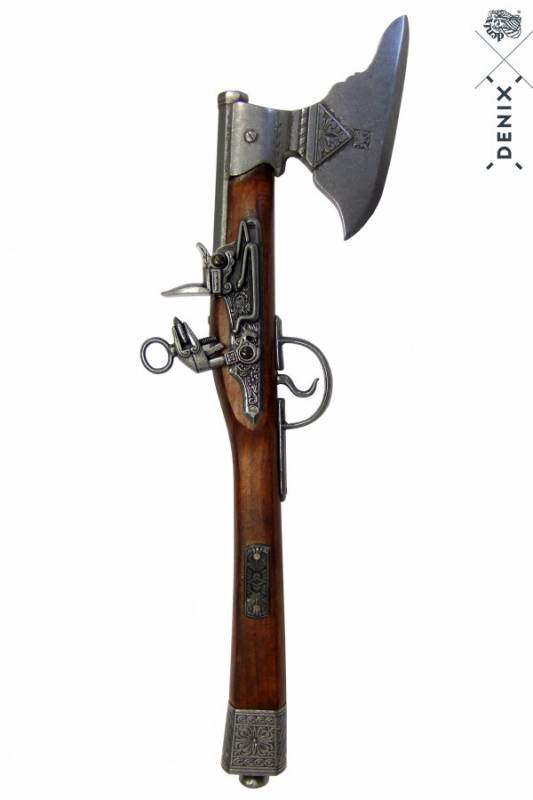 AXE-PISTOL, GERMANY 17TH. C
