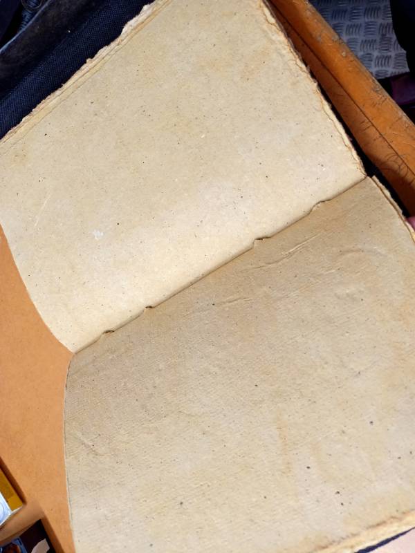 Leather Journal Pentagram Crystal XXL