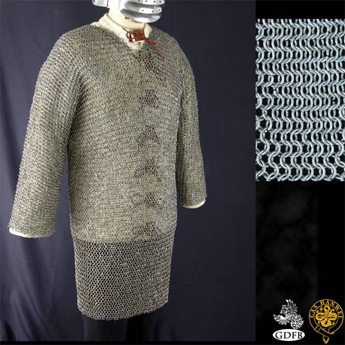 Hauberk 60" chest, butted mild steel