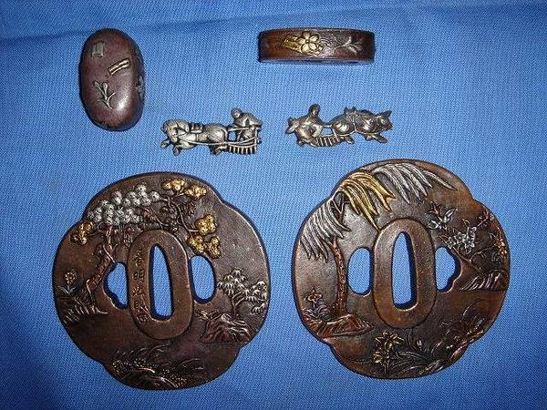 GS 004 fancy set Red Cooper