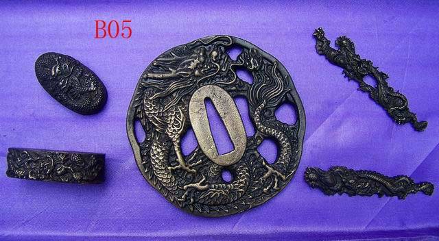 B05 Solid Brass Tsuba