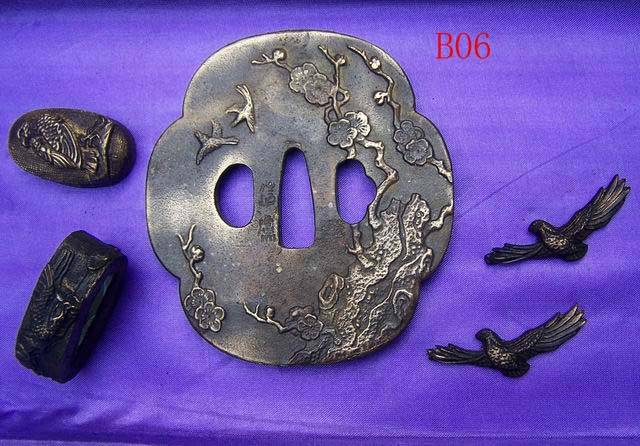 B06 Solid Brass Tsuba