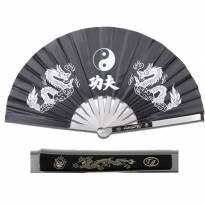 Metal Frame Kung Fu Fighting Fan