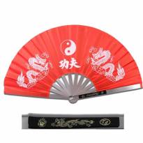 Metal Frame Kung Fu Fighting Fan