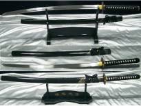 Snake- 1095 steel clay wave harmon rayskin saya