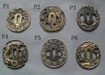 P Series Cooper Tsuba P1 to P6