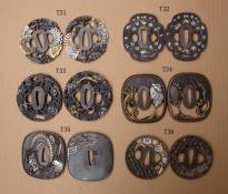 T Series Cooper Tsuba T31 to T36