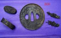 B08 Solid Brass Tsuba