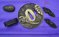 B021 Solid Brass Tsuba