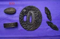 B030 Solid Brass Tsuba