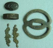 B037 Solid Brass Tsuba